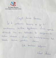 İyi ki çocuklarımızı birlikte büyütmüşüz.